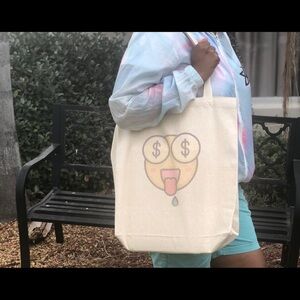 Dollar sign tote bag